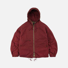 Load image into Gallery viewer, SAILING HOODED PARKA JACKET - RED