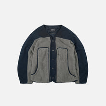 Load image into Gallery viewer, SMOCK 2 IN 1 HOODED PARKA JACKET - NAVY