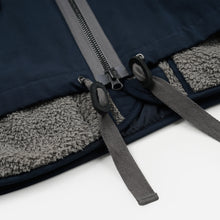 Load image into Gallery viewer, SMOCK 2 IN 1 HOODED PARKA JACKET - NAVY