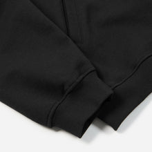 Load image into Gallery viewer, SWEAT VARSITY JACKET - BLACK