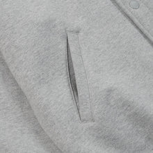 Load image into Gallery viewer, SWEAT VARSITY JACKET - GRAY