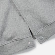 Load image into Gallery viewer, SWEAT VARSITY JACKET - GRAY
