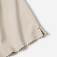 Load image into Gallery viewer, TERRY RINGER HALF T-SHIRT - WHITE