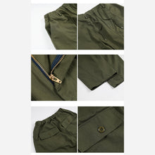 Load image into Gallery viewer, TWILL BALLOON PANTS - OLIVE