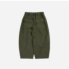 Load image into Gallery viewer, TWILL BALLOON PANTS - OLIVE