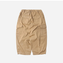 Load image into Gallery viewer, TWILL CARGO BALLOON PANTS - BEIGE
