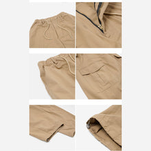 Load image into Gallery viewer, TWILL CARGO BALLOON PANTS - BEIGE