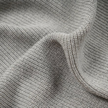 Load image into Gallery viewer, ULTRA HEAVYWEIGHT COLLAR CARDIGAN - LIGHT GREY