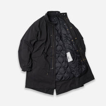 Load image into Gallery viewer, VINCENT M1965 FISHTAIL 2 IN 1 PARKA JACKET - BLACK
