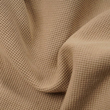 Load image into Gallery viewer, WAFFLE ZIP UP HOODIE - BEIGE