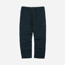 Load image into Gallery viewer, WASHED OFFICER CHINO PANTS - NAVY