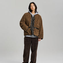 Load image into Gallery viewer, Waxed Cowhide Reversible Liner Jacket - Black