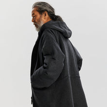 Load image into Gallery viewer, Wool Vincent Fishtail Parka - Charcoal