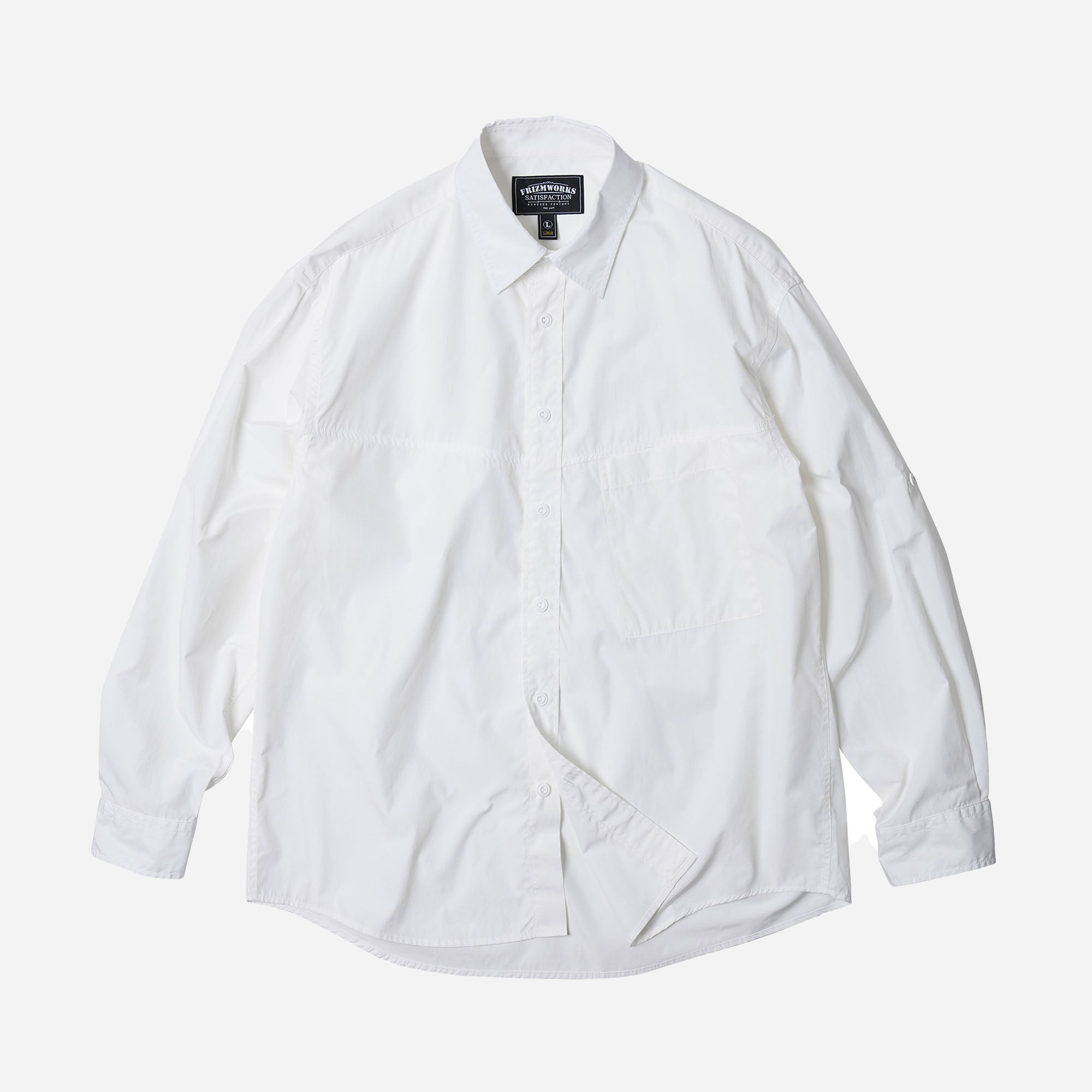 FRIZMWORKS ATTITUDE SHIRT - WHITE – Frizmworks