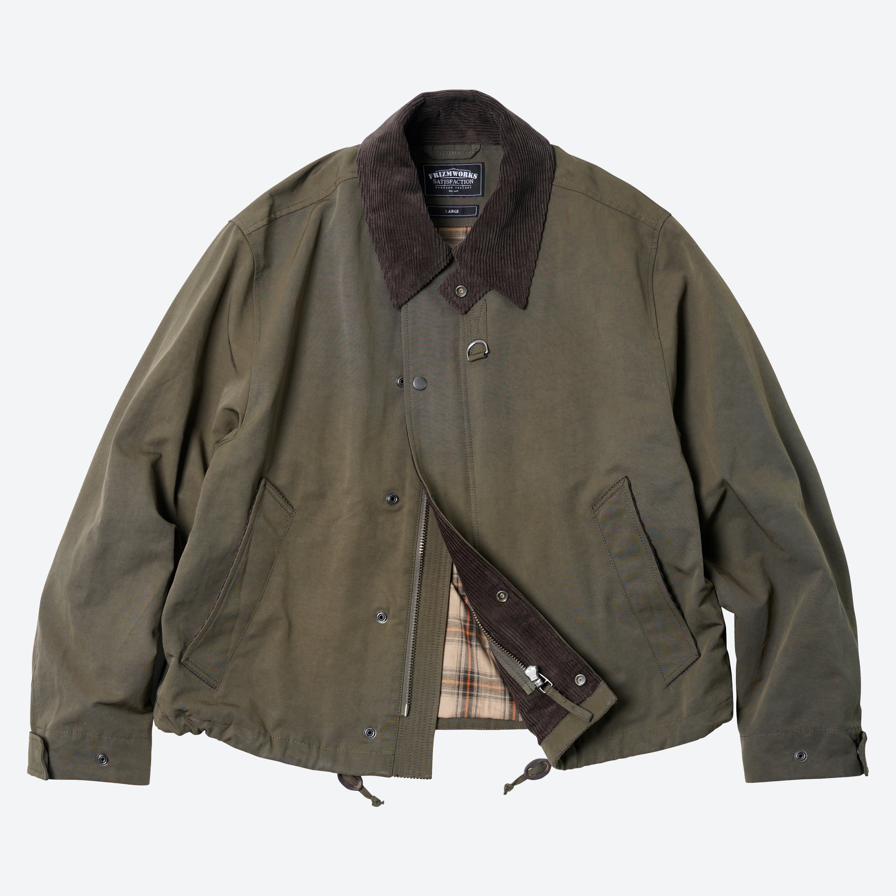 FRIZMWORKS HERITAGE HUNTING JACKET 002 - OLIVE – Frizmworks