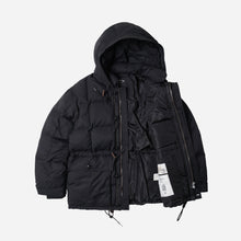 Load image into Gallery viewer, KARAKORAM DOWN PARKA JACKET - BLACK