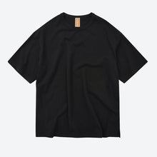 Load image into Gallery viewer, OG DOUBLE RIB OVERSIZED TEE - BLACK