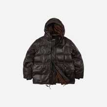 Load image into Gallery viewer, Lambskin Karakoram Goose Down Parka - Brown
