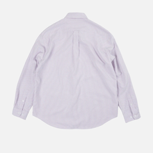 Load image into Gallery viewer, OG STRIPED OXFORD OVERSIZED SHIRT - PURPLE
