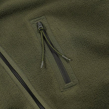 Load image into Gallery viewer, POLAR FLEECE JACKET - OLIVE
