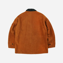 Load image into Gallery viewer, SUEDE FRENCH CAR COAT - CAMEL
