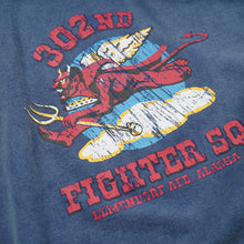 Load image into Gallery viewer, 302ND FIGHTER SQ SWEATSHIRT - WASHED NAVY
