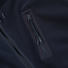 Load image into Gallery viewer, POLAR FLEECE JACKET - NAVY
