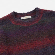 Load image into Gallery viewer, GRADATION BOUCLE KNIT - PURPLE MIX
