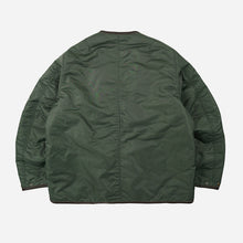 Load image into Gallery viewer, REVERSIBLE MA-1 LINER JACKET - OLIVE

