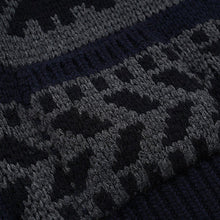 Load image into Gallery viewer, THUNDERBIRD COWICHAN CARDIGAN - NAVY

