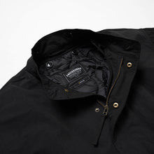 Load image into Gallery viewer, OSCAR SHORT FISHTAIL PARKA JACKET - BLACK
