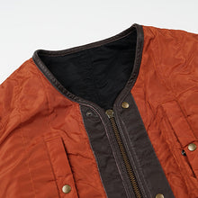 Load image into Gallery viewer, REVERSIBLE MA-1 LINER JACKET - BLACK
