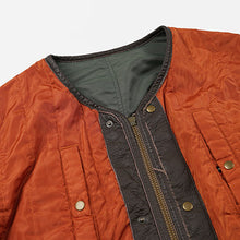 Load image into Gallery viewer, REVERSIBLE MA-1 LINER JACKET - OLIVE
