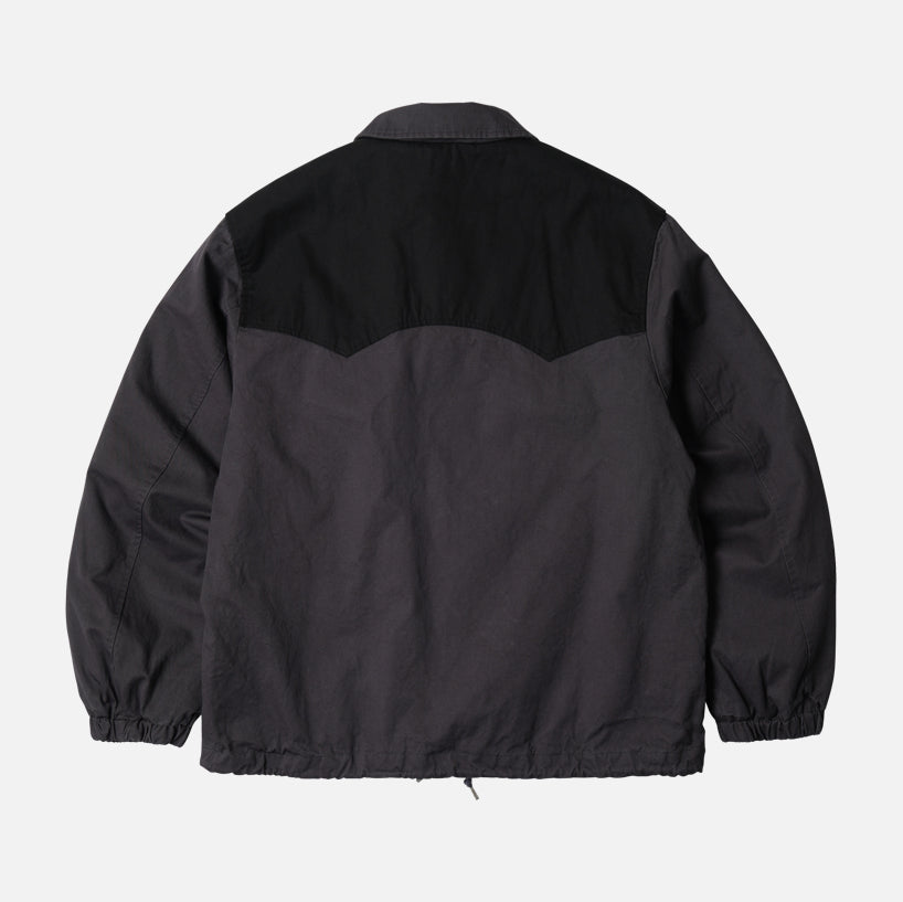 BARSTOW WESTERN COACH JACKET - CHARCOAL - THE GREAT DIVIDE