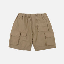 Load image into Gallery viewer, CANVAS MULTI POCKET SHORTS BEIGE

