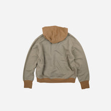 Load image into Gallery viewer, Colour Block Pocket Hoody - Mustard
