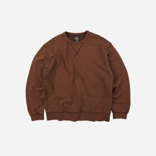 Load image into Gallery viewer, Cover Stitch Vintage Sweatshirt - Brown
