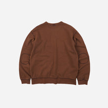 Load image into Gallery viewer, Cover Stitch Vintage Sweatshirt - Brown
