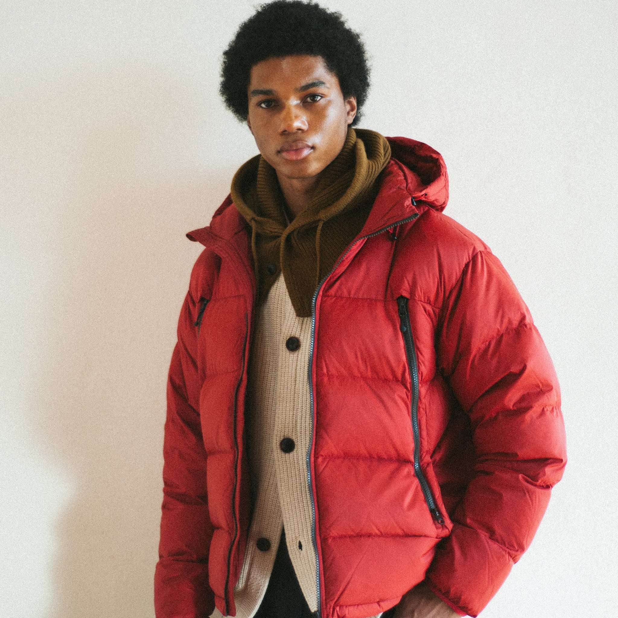 ダウンジャケット EXPLORING 3 DOWN JKT RED ALTAVIA DOWN JACKET - RED - THE GREAT DIVIDE – Frizmworks