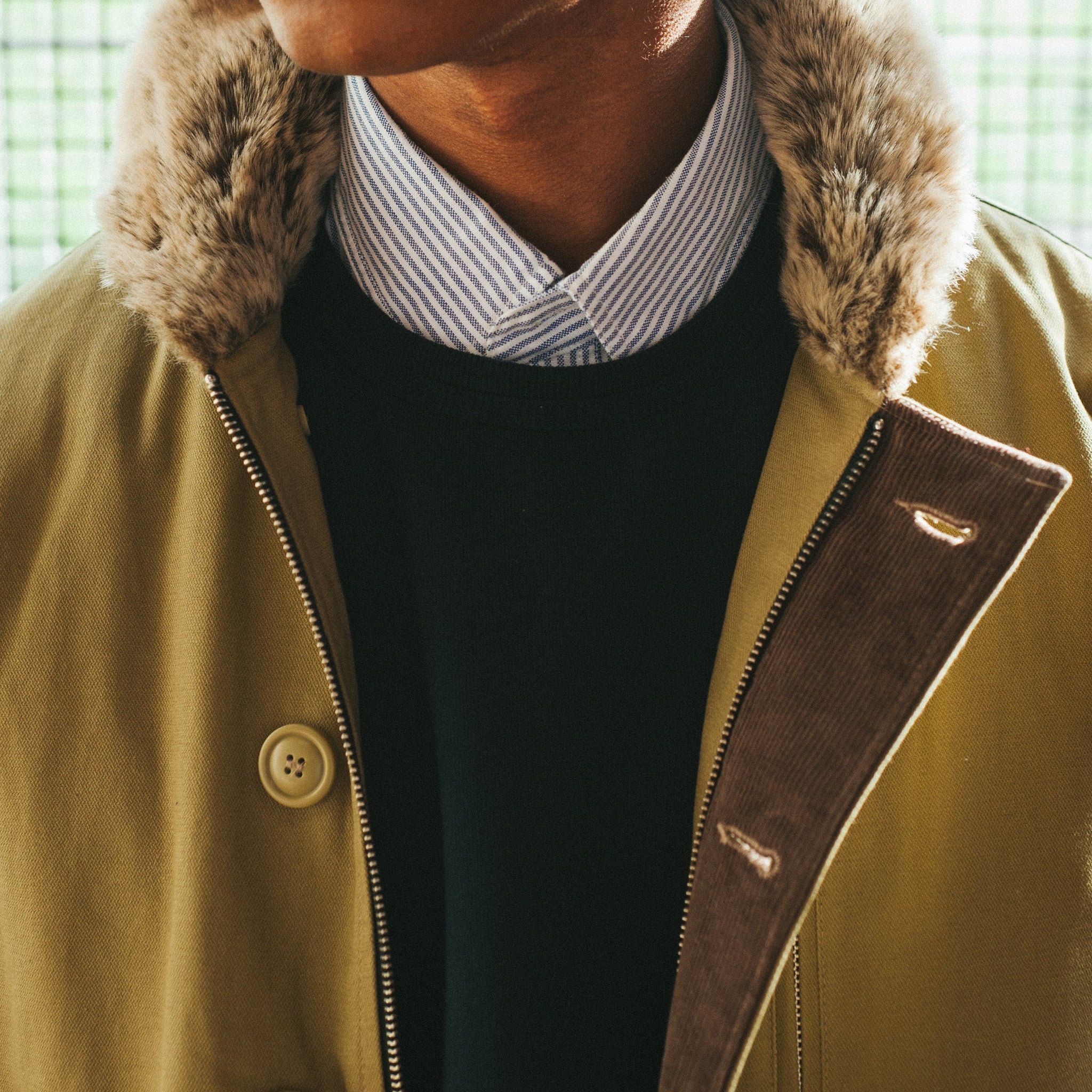 EDGAR N-1 DECK JACKET - BEIGE - THE GREAT DIVIDE – Frizmworks