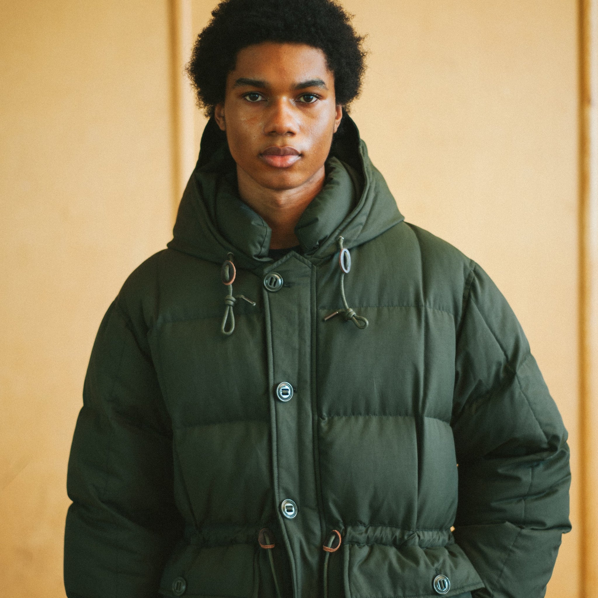 KARAKORAM DOWN PARKA JACKET - DARK GREEN - THE GREAT DIVIDE
