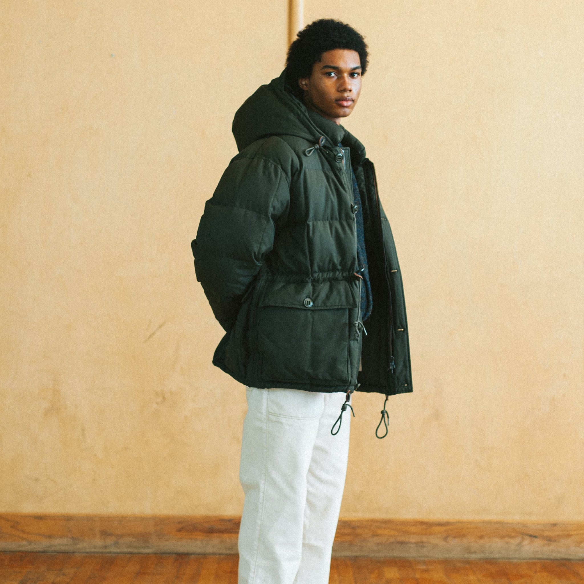 KARAKORAM DOWN PARKA JACKET - DARK GREEN - THE GREAT DIVIDE