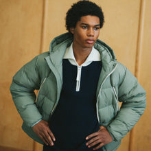Load image into Gallery viewer, ALTAVIA DOWN JACKET - LIGHT OLIVE
