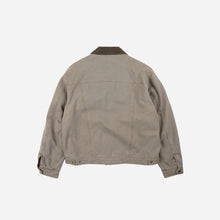 Load image into Gallery viewer, Heavy Canvas Storm Trucker Jacket - Mud
