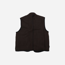 Load image into Gallery viewer, Herringbone Wool Hunting Vest - Chestnut Black
