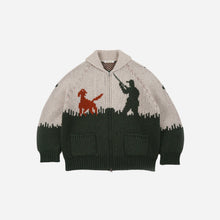 Load image into Gallery viewer, Hunter Heavy Cowichan Jacket - Forest

