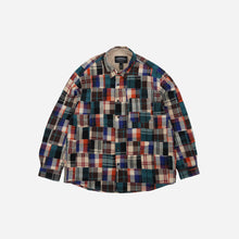 Load image into Gallery viewer, Madras Patchwork Relaxed Shirt - Beige

