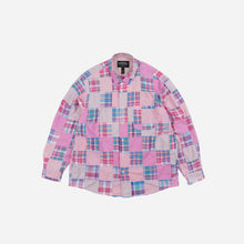 Load image into Gallery viewer, Madras Patchwork Relaxed Shirt - Pink

