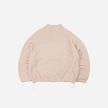 Load image into Gallery viewer, Mock Neck Fleece Anorak Parka - Beige
