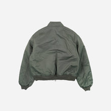 Load image into Gallery viewer, Nylon Flight Jacket - Olive
